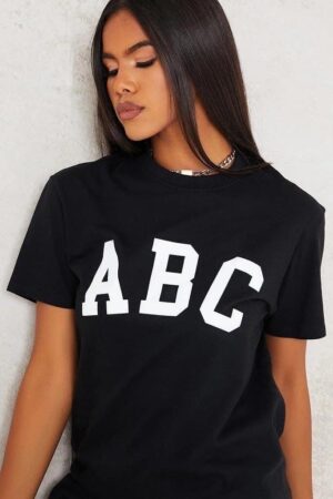Дамска тениска ABC