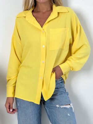 Дамска риза в жълто
